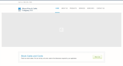 Desktop Screenshot of meyerwire.com